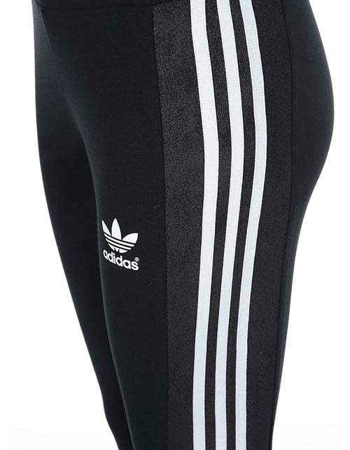 Prodyšné legíny Adidas s pruhy