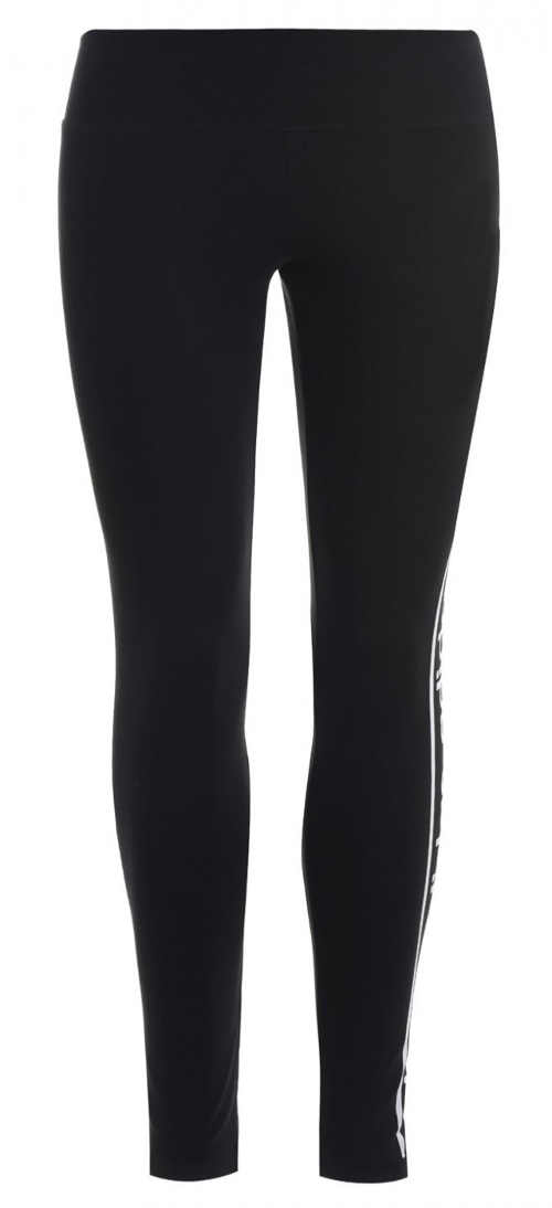 Zlevněné černé leginy Adidas
