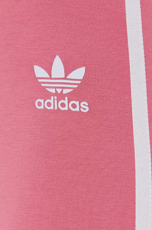 růžové dámské legíny Adidas