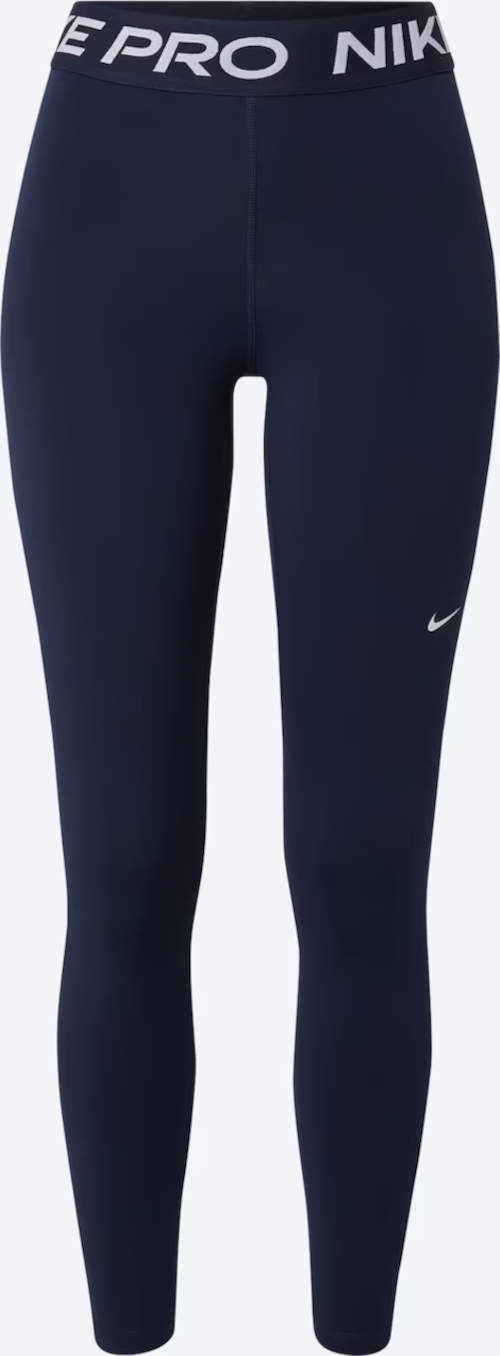 Modré dámské běžecké legíny Nike pro